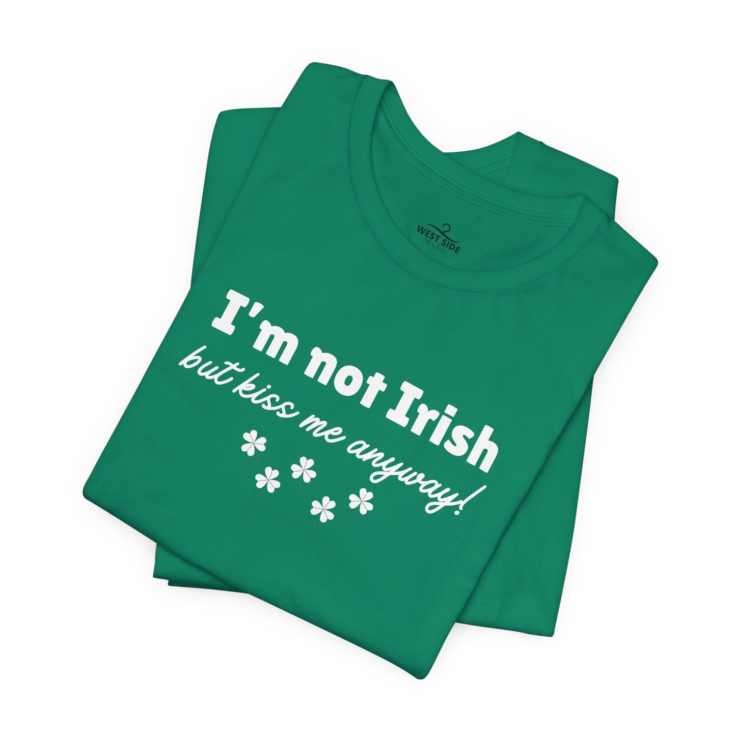 Minimalist St Patrick's Day Unisex Tee, Casual T-Shirt, Everyday Wear, Soft Cotton Shirt