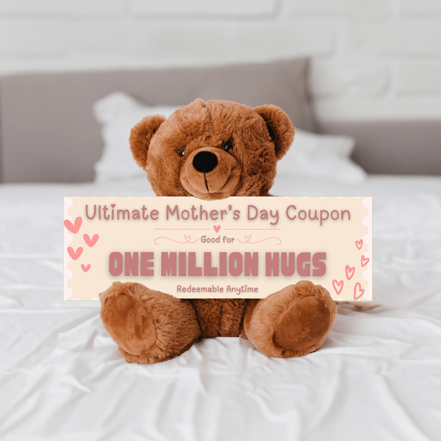 Beary Loved: Teddy Bear with Ultimate Mother's Day Coupon