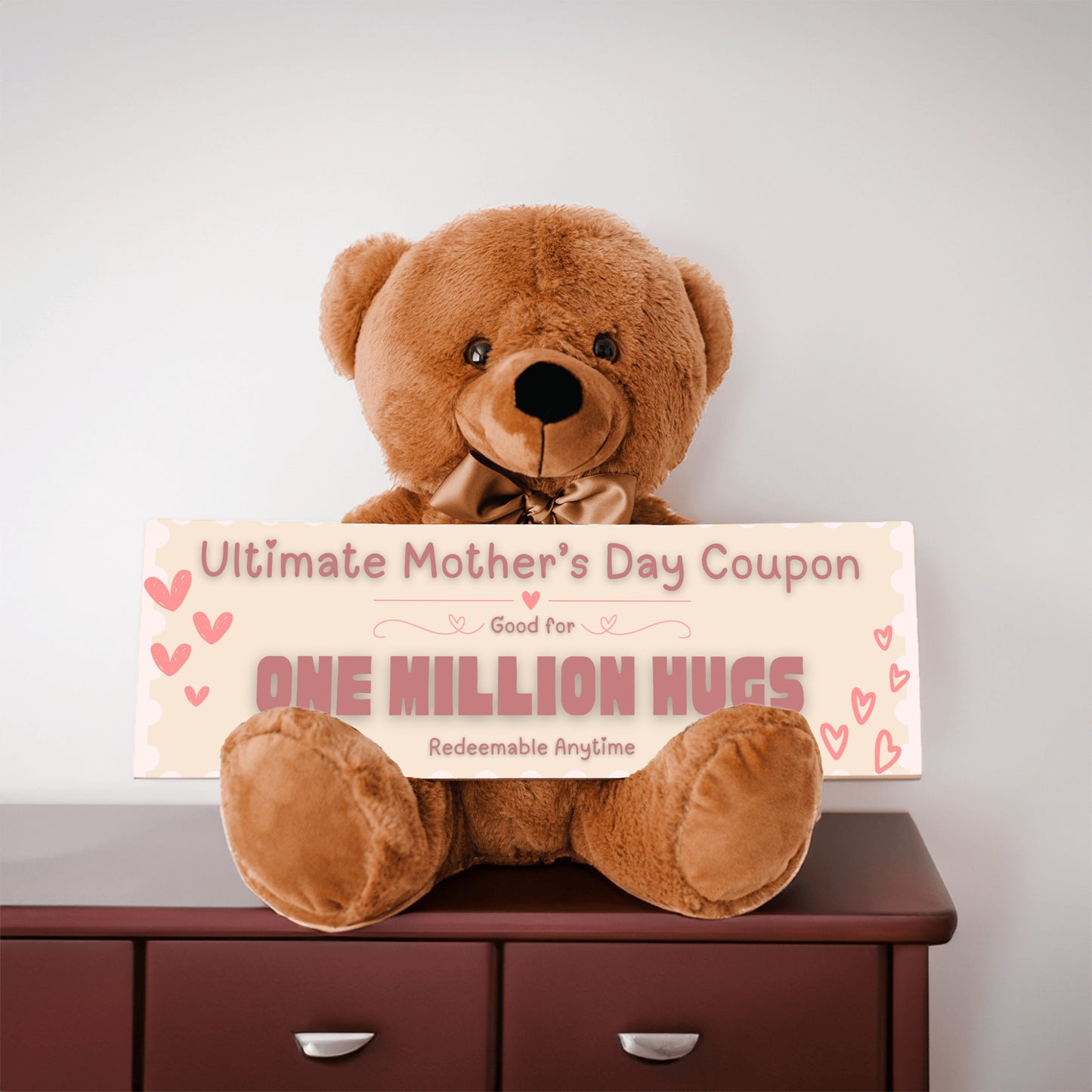 Beary Loved: Teddy Bear with Ultimate Mother's Day Coupon